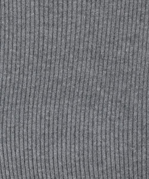 Another Edition(アナザーエディション)の「テレコノースリーブプルオーバー/AEBFC TCR テレコ NSL PO◆(Tシャツ/カットソー・レディース・グレー/ベージュ・FREE)」の12枚目の写真