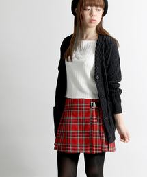 WEGO/ラッププリーツミニスカパン