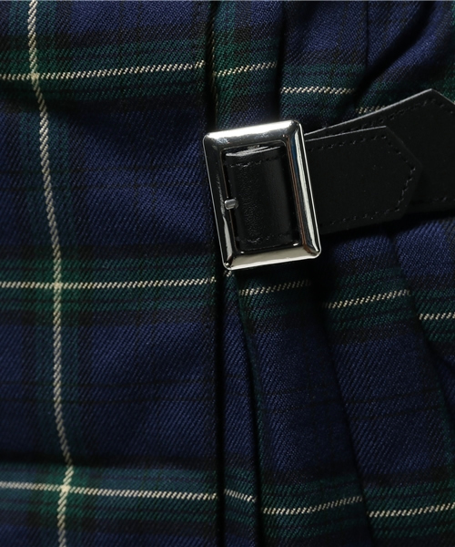 WEGO（ウィゴー）の「WEGO/ラッププリーツミニスカパン（スカート・レディース・グリーン系その他2/レッド系その他2/杢グレー/ブラック/パープル系その他2・FREE）」の16枚目の写真