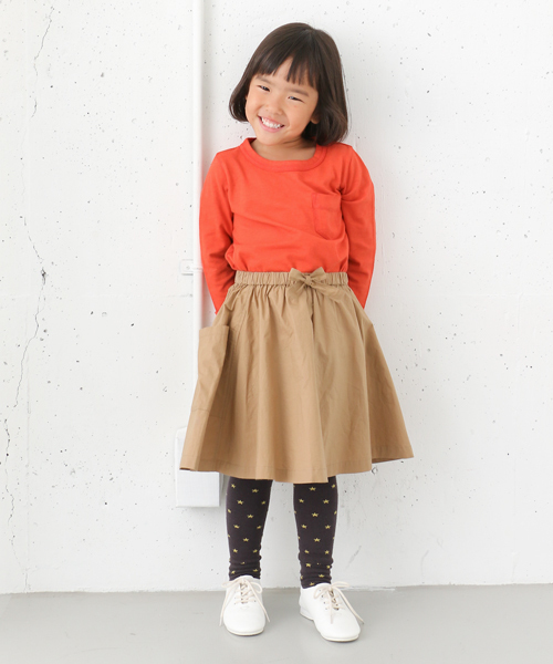 URBAN RESEARCH DOORS（アーバンリサーチドアーズ）の「FORK＆SPOON Overdye L/S T-shirt（Tシャツ/カットソー・キッズ・オレンジ/ロイヤルブルー/チャコールグレー/オフホワイト・120/135/105/90）」の6枚目の写真