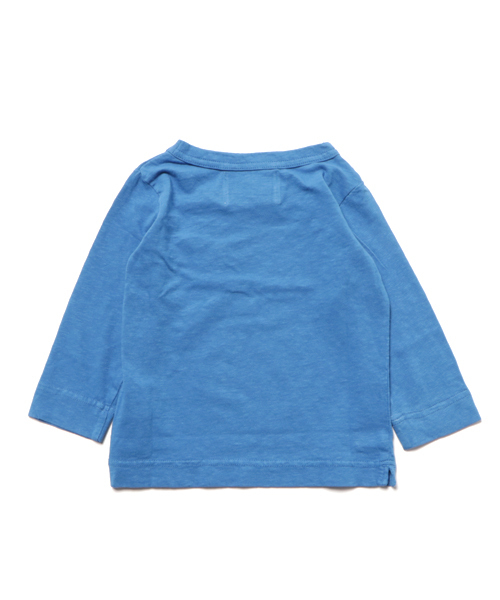 URBAN RESEARCH DOORS（アーバンリサーチドアーズ）の「FORK＆SPOON Overdye L/S T-shirt（Tシャツ/カットソー・キッズ・オレンジ/ロイヤルブルー/チャコールグレー/オフホワイト・120/135/105/90）」の7枚目の写真