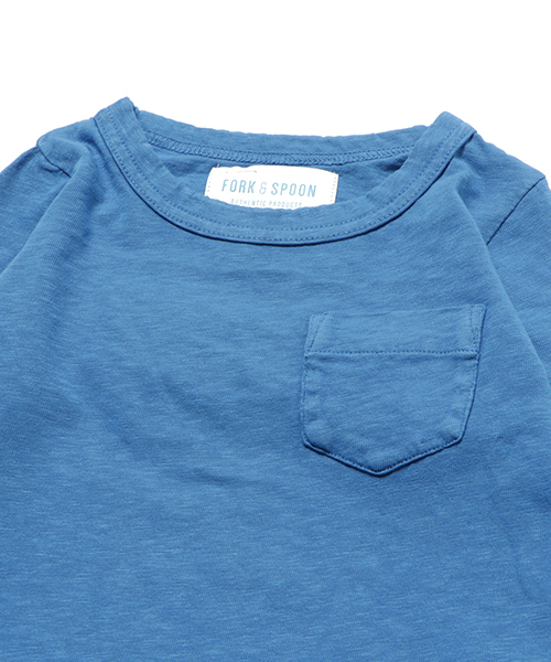 URBAN RESEARCH DOORS（アーバンリサーチドアーズ）の「FORK＆SPOON Overdye L/S T-shirt（Tシャツ/カットソー・キッズ・オレンジ/ロイヤルブルー/チャコールグレー/オフホワイト・120/135/105/90）」の8枚目の写真