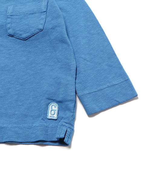 URBAN RESEARCH DOORS（アーバンリサーチドアーズ）の「FORK＆SPOON Overdye L/S T-shirt（Tシャツ/カットソー・キッズ・オレンジ/ロイヤルブルー/チャコールグレー/オフホワイト・120/135/105/90）」の9枚目の写真