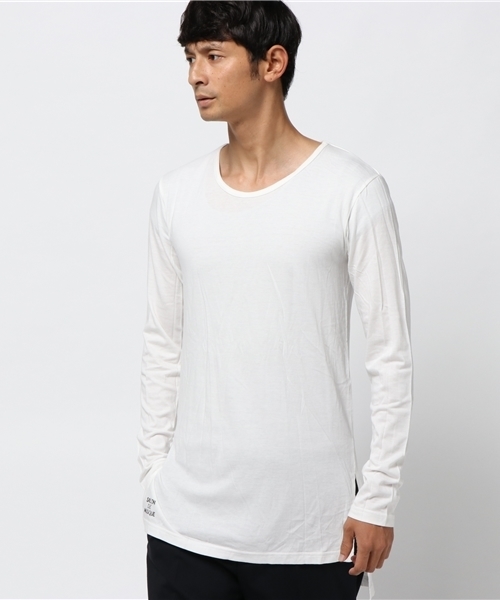rovtski(ロフトスキー)の「ウール混アンサンブルカットソー(Tシャツ/カットソー・メンズ・ホワイト/ワインレッド/ブラック/オリーブ・LARGE/MEDIUM)」の11枚目の写真