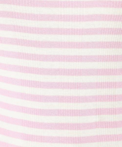 Another Edition（アナザーエディション）の「ハリヌキフライスロングTシャツ/AEBC ﾊﾘﾇｷ ﾌﾗｲｽ ﾛﾝ TEE◆（Tシャツ/カットソー・レディース・ホワイト/オフホワイト/ブラック/ライトピンク/ライトブルー・FREE）」の12枚目の写真