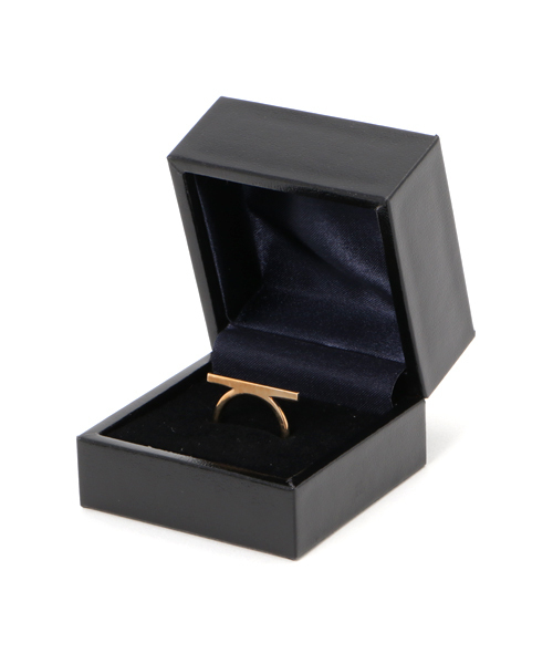 House_Commune(ハウスコミューン)の「【House Commune】Low line ring yellow gold(リング・レディース・ゴールド・MEDIUM/SMALL/LARGE)」の2枚目の写真