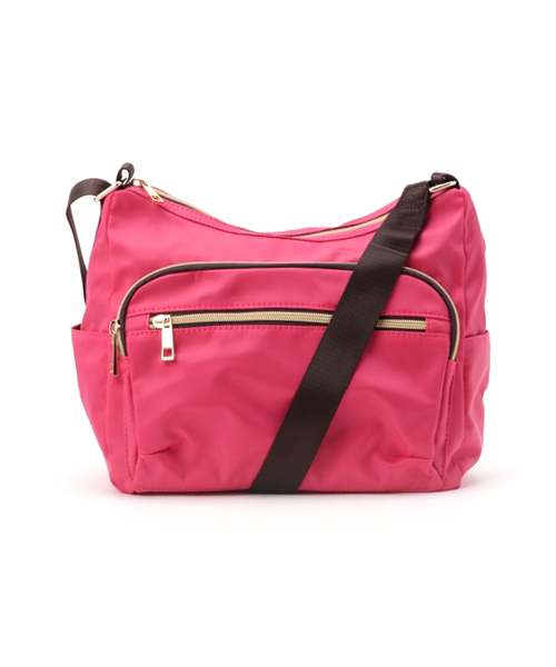 BASE（ベース）の「軽量 ナイロン ショルダーバッグ（ショルダーバッグ・レディース・グレー/ピンク/ベージュ/マスタード/カーキ/ボルドー/ダークブルー/ブラック/ネイビー/グレー系その他/グリーン/ブラウン系その他/ピンク系その他・FREE）」の11枚目の写真