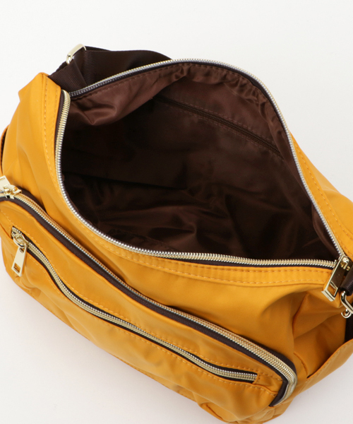 BASE（ベース）の「軽量 ナイロン ショルダーバッグ（ショルダーバッグ・レディース・グレー/ピンク/ベージュ/マスタード/カーキ/ボルドー/ダークブルー/ブラック/ネイビー/グレー系その他/グリーン/ブラウン系その他/ピンク系その他・FREE）」の18枚目の写真