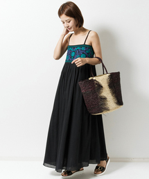 navasana | navasanaメキシカン刺繍マキシワンピース/712-NAJ-N102-OP130(ワンピース)