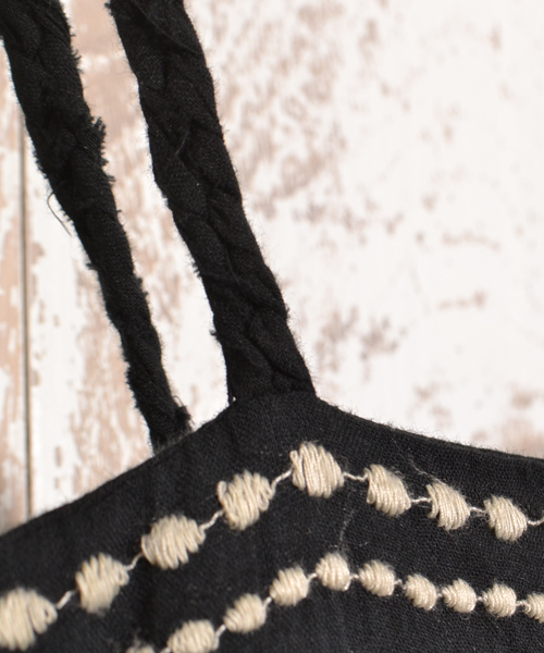 navasana（ナバアサナ）の「メキシカン刺繍マキシワンピース/N102-OP130（ワンピース・レディース・アイボリー/ブラック/ブルー/グレー・FREE）」の13枚目の写真