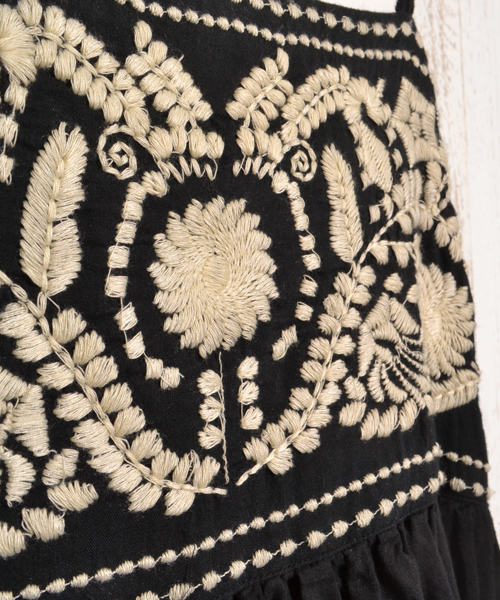 navasana（ナバアサナ）の「メキシカン刺繍マキシワンピース/N102-OP130（ワンピース・レディース・アイボリー/ブラック/ブルー/グレー・FREE）」の14枚目の写真