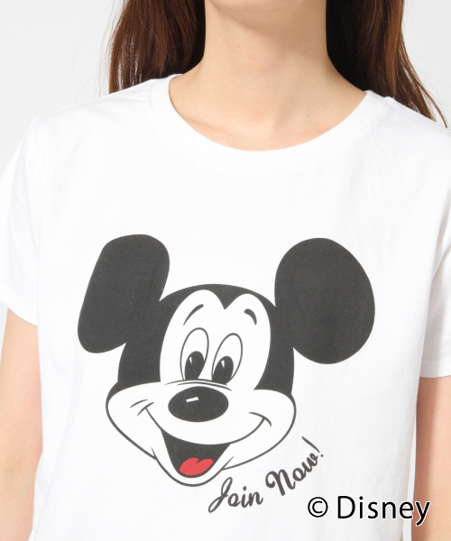 GLOBAL WORK（グローバルワーク）の「ディズニープリントTシャツ半袖 Women/750083（Tシャツ/カットソー・レディース・ホワイト/グレー/ダークグレー/オレンジ・LARGE/MEDIUM）」の9枚目の写真