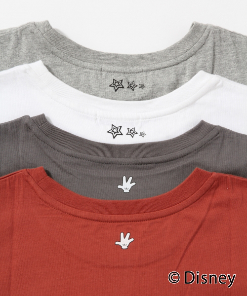 GLOBAL WORK（グローバルワーク）の「ディズニープリントTシャツ半袖 Women/750083（Tシャツ/カットソー・レディース・ホワイト/グレー/ダークグレー/オレンジ・LARGE/MEDIUM）」の6枚目の写真