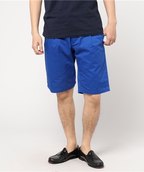 WEGO（ウィゴー）の「WEGO/タックチノショーツ（チノパンツ・メンズ・ホワイト/ブラック/レッド/ロイヤルブルー/マスタード/ベージュ・LARGE/SMALL/X-LARGE/MEDIUM）」の17枚目の写真