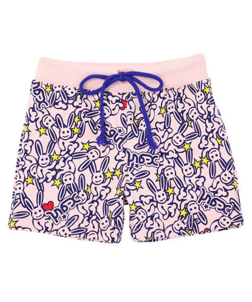 X-girl Stages（エックスガールステージス）の「“BUNNYS”  HALF  PANT (12M～3T)（その他パンツ・キッズ・ホワイト/アッシュグレー/ピンク・12M/2T/3T）」の4枚目の写真