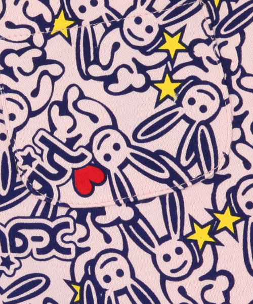 X-girl Stages（エックスガールステージス）の「“BUNNYS”  HALF  PANT (12M～3T)（その他パンツ・キッズ・ホワイト/アッシュグレー/ピンク・12M/2T/3T）」の7枚目の写真