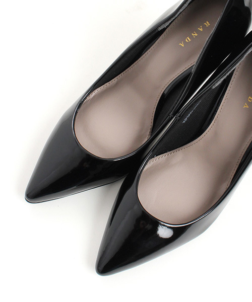 RANDA（ランダ）の「ピンヒールパンプス（パンプス・レディース・その他/ベージュ系その他/ブラック/ライトグレー/レッド・22/22.5/23/23.5/24/24.5/25/25.5）」の6枚目の写真