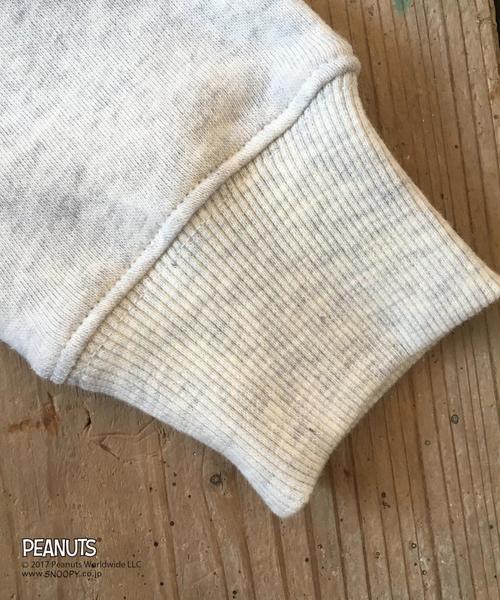PEANUTS（ピーナッツ）の「【キッズ / ブラック ⇒ WEB限定】(SNOOPY WOODSTOCK/スヌーピー ウッドストック)パーカー(100～150（パーカー・キッズ・グレー/ブラック/グリーン・100/120/150/110/130/140）」の12枚目の写真