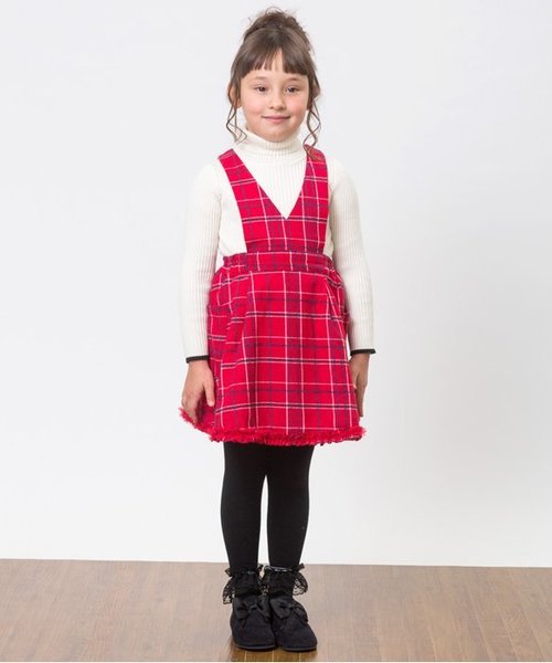 apres les cours（アプレレクール）の「フリル2WAYタイツ（タイツ/ストッキング・キッズ・ブラック/オフホワイト/ラベンダー・90/100/120/140）」の15枚目の写真