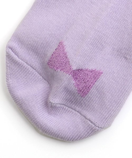 apres les cours（アプレレクール）の「フリル2WAYタイツ（タイツ/ストッキング・キッズ・ブラック/オフホワイト/ラベンダー・90/100/120/140）」の4枚目の写真