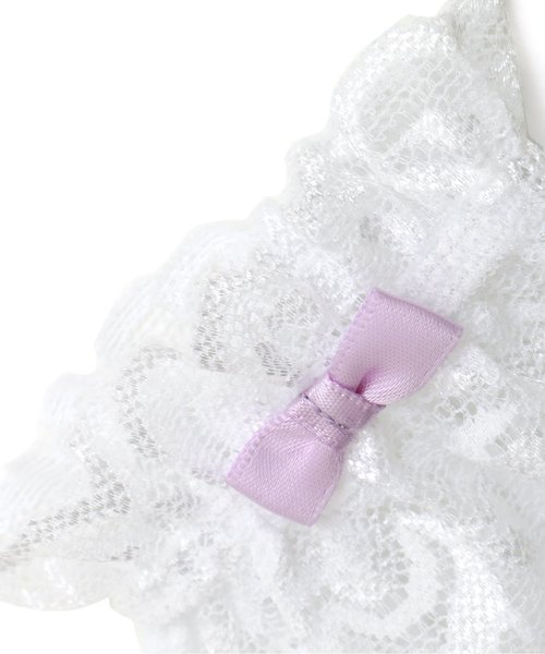 apres les cours（アプレレクール）の「フリル2WAYタイツ（タイツ/ストッキング・キッズ・ブラック/オフホワイト/ラベンダー・90/100/120/140）」の12枚目の写真