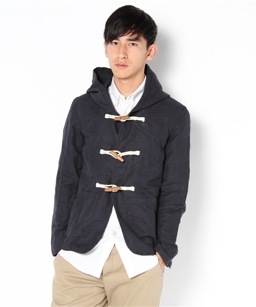 CIAOPANIC TYPY（チャオパニックティピー）の「ツイルショートダッフルコート（ダッフルコート・メンズ・オリーブ/ネイビー/ゴールド/ワインレッド・LARGE/MEDIUM）」の2枚目の写真