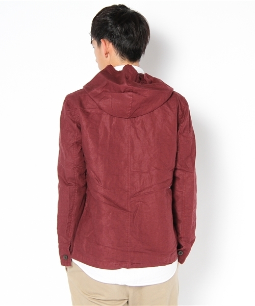 CIAOPANIC TYPY（チャオパニックティピー）の「ツイルショートダッフルコート（ダッフルコート・メンズ・オリーブ/ネイビー/ゴールド/ワインレッド・LARGE/MEDIUM）」の12枚目の写真