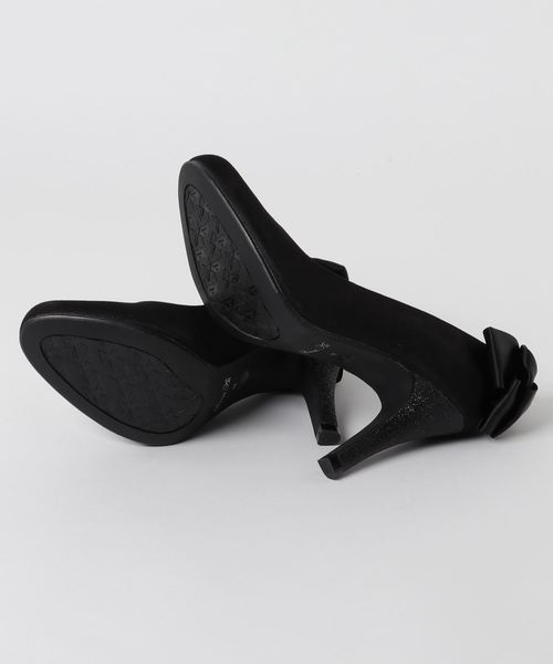 INTERPLANET(インタープラネット)の「ヒールリボンパンプス(パンプス・レディース・ブラック/ベージュ・23.0cm/24.0cm)」の3枚目の写真