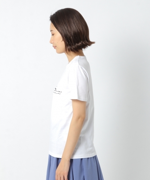 laboratory work(ラボラトリーワーク)の「スヌーピーT No,1(Tシャツ/カットソー・レディース・ホワイト・MEDIUM)」の5枚目の写真