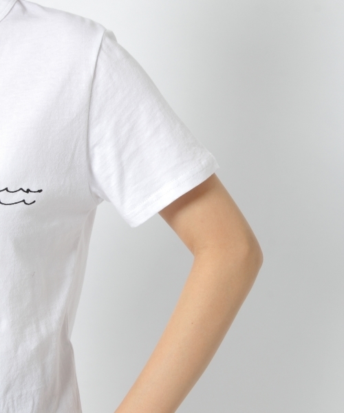 laboratory work(ラボラトリーワーク)の「スヌーピーT No,1(Tシャツ/カットソー・レディース・ホワイト・MEDIUM)」の14枚目の写真