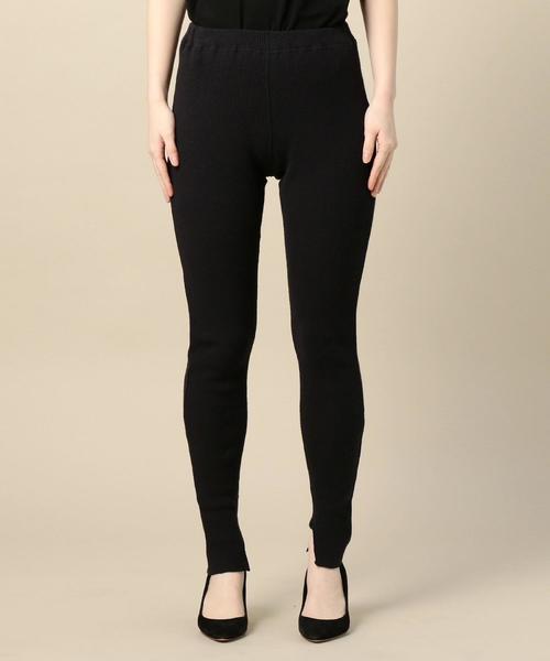 BEAUTY&YOUTH UNITED ARROWS(ビューティーアンドユースユナイテッドアローズ)の「BY ミックスカラー&ソリットリブスパッツ o(レギンス/スパッツ・レディース・ブラック/イエロー/グレー・FREE)」の9枚目の写真