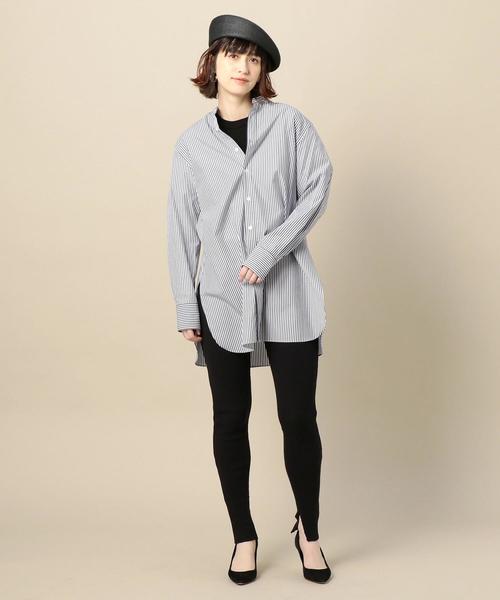 BEAUTY&YOUTH UNITED ARROWS(ビューティーアンドユースユナイテッドアローズ)の「BY ミックスカラー&ソリットリブスパッツ o(レギンス/スパッツ・レディース・ブラック/イエロー/グレー・FREE)」の7枚目の写真
