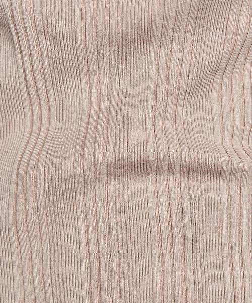 UNITED ARROWS（ユナイテッドアローズ）の「UWSC マルチリブ タンクトップ ◆（タンクトップ・レディース・モカ/ブラック・FREE）」の10枚目の写真