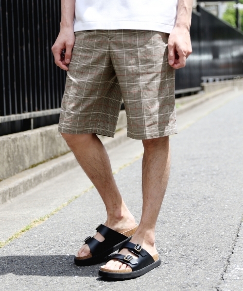 GLOBAL WORK(グローバルワーク)の「チノショーツ/790385(その他パンツ・メンズ・ホワイト/ベージュ/ネイビー/ワインレッド/グレー/ダークブラウン/その他4・SMALL/LARGE/MEDIUM/X-LARGE)」の3枚目の写真