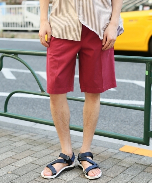 GLOBAL WORK(グローバルワーク)の「チノショーツ/790385(その他パンツ・メンズ・ホワイト/ベージュ/ネイビー/ワインレッド/グレー/ダークブラウン/その他4・SMALL/LARGE/MEDIUM/X-LARGE)」の6枚目の写真