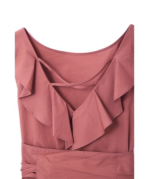 JILL STUART（ジルスチュアート）の「◆エフィーロングワンピース（ワンピース・レディース・オレンジ・2/4）」の2枚目の写真