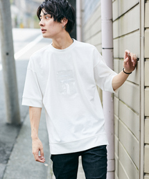 kutir | ponte clearlogo TEE/ ポンチビニールロゴビッグトップス(Tシャツ/カットソー)