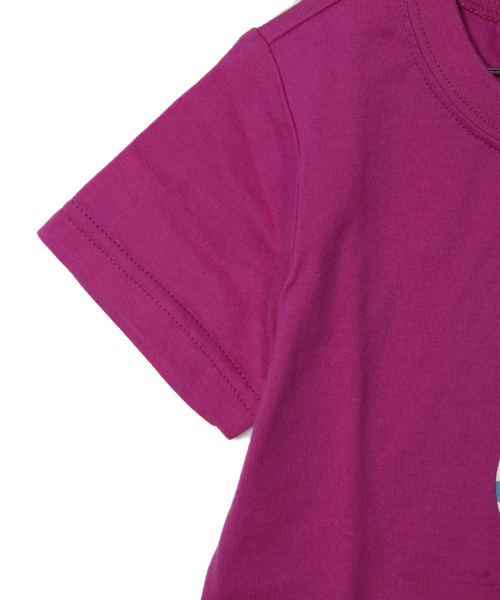 green label relaxing（グリーンレーベルリラクシング）の「▼▼▼【KIDS】GLR シーズンLOGO Tシャツ2（Tシャツ/カットソー・キッズ・パープル/グレー/イエロー・S/105/M/115/XL/135/XS/95/L/125）」の6枚目の写真