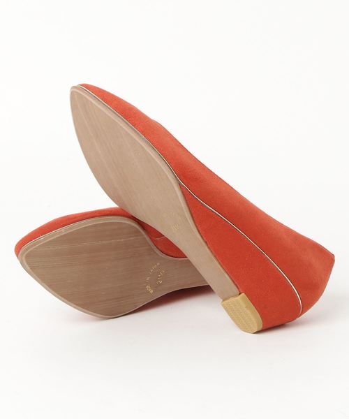 LE TALON（ルタロン）の「3.5cmメタルラインウエッジ◆（パンプス・レディース・ベージュ系その他/オレンジ/ピンク/カーキ/ボルドー・22.5cm/23cm/23.5cm/24cm/24.5cm/25cm/22cm/21.5/25.5cm）」の7枚目の写真