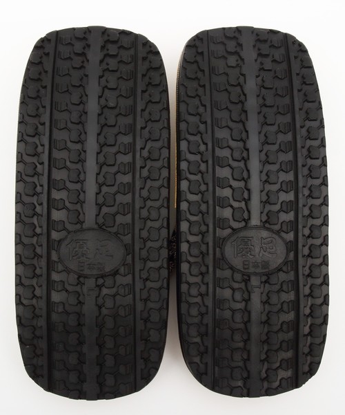 ８(eight)（エイト）の「網代 PUレザー雪駄 セッタ 紳士用 男性（和装小物・メンズ・A/D/B/C・X-LARGE/XX-LARGE/LARGE）」の12枚目の写真