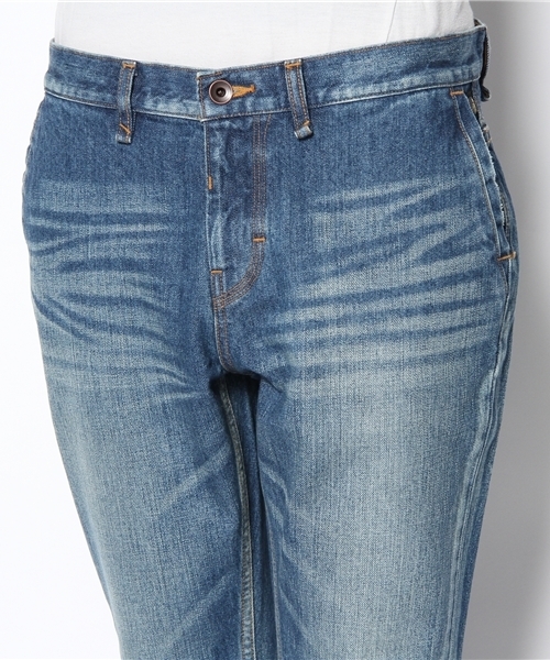 NANO universe（ナノユニバース）の「FF/9分丈テーパードデニム（デニムパンツ・レディース・ブルー/インディゴブルー・34/36/38）」の7枚目の写真