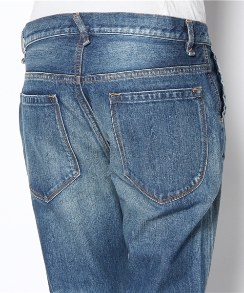 NANO universe（ナノユニバース）の「FF/9分丈テーパードデニム（デニムパンツ・レディース・ブルー/インディゴブルー・34/36/38）」の8枚目の写真