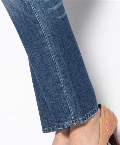 NANO universe（ナノユニバース）の「FF/9分丈テーパードデニム（デニムパンツ・レディース・ブルー/インディゴブルー・34/36/38）」の10枚目の写真