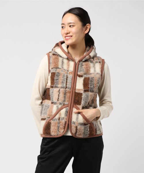 未使用級 コールドブレーカー♡ジップアップ ボア ベスト フード付き ROBBY 楽天市場】コールドブレーカー COLDBREAKER ベスト フード付き Vest