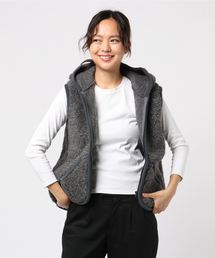 COLD BREAKER | 【COLD BREAKER / コールドブレイカー】ROBBY ジップアップ フード付きボアベスト(ベスト)