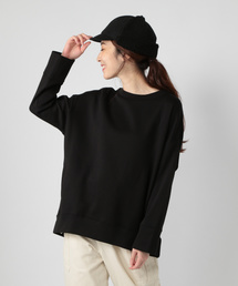 studio CLIP | WフェイスBIGチュニックプルオーバー(Tシャツ/カットソー)
