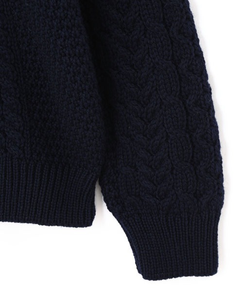 SUNSPEL（サンスペル）の「SUNSPEL / MEN’S MERINO WOOL（ニット/セーター・メンズ・アイボリー/ネイビー・LARGE/MEDIUM/SMALL）」の14枚目の写真