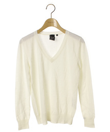 Sov.(DOUBLE  STANDARD  CLOTHING)�i�\�u�j�̌Ò��uV�l�b�N�j�b�g�i�j�b�g/�Z�[�^�[�j�v