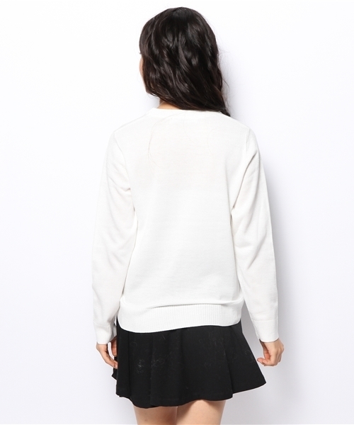 Another Edition（アナザーエディション）の「AE BEASTY BEAR PO（ニット/セーター・レディース・オフホワイト・フリー）」の4枚目の写真