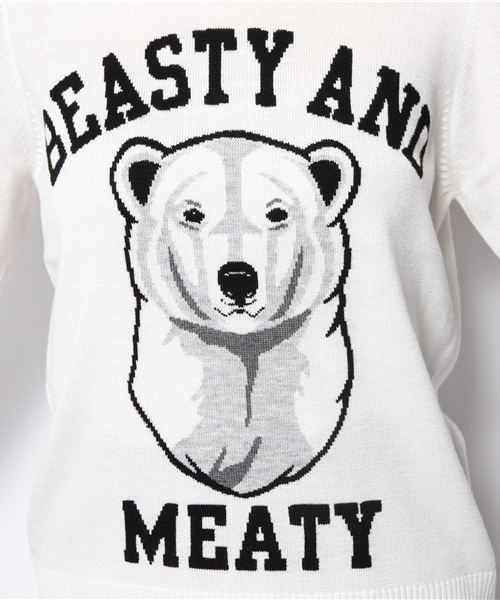 Another Edition（アナザーエディション）の「AE BEASTY BEAR PO（ニット/セーター・レディース・オフホワイト・フリー）」の8枚目の写真